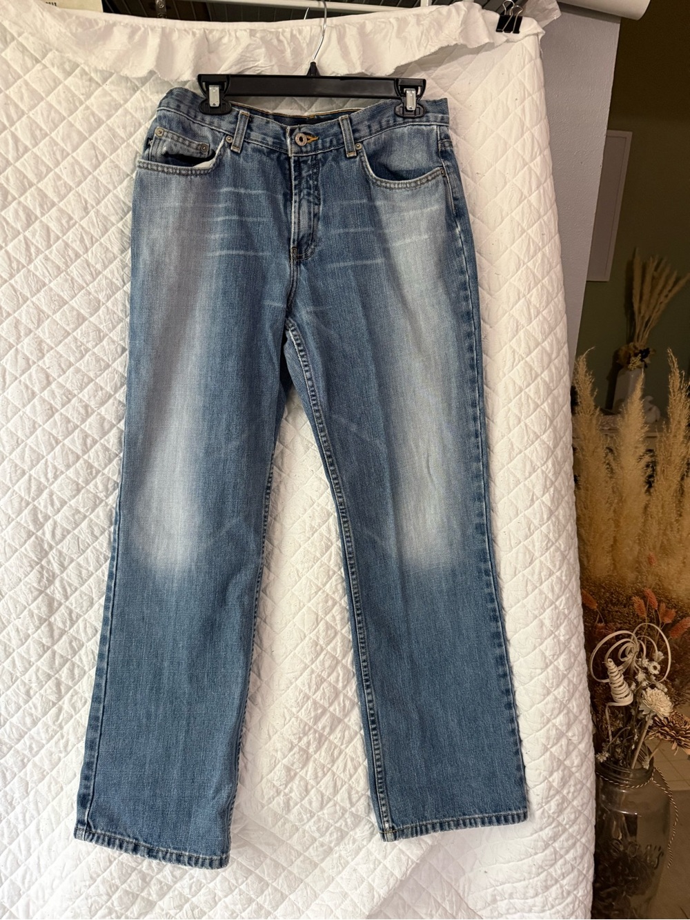 Vintage Express Women's Low Rise Boot Cut Jeans